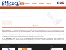 Tablet Screenshot of efficacysol.com